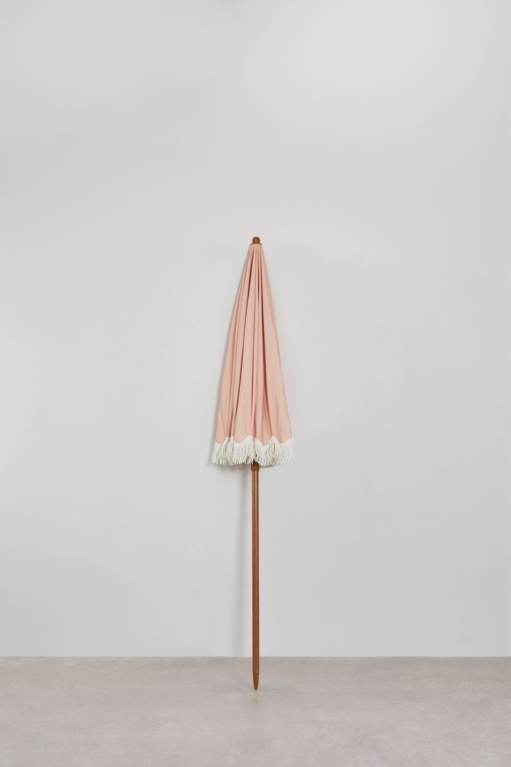 Parasol Ø175 cm en tissu et acier Miska - 2