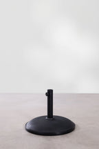 Pied de parasol rond Ø50 cm en béton et acier Zante - 2