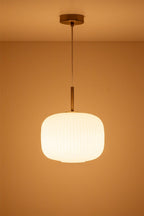 Suspension en métal et verre Bruner - 2