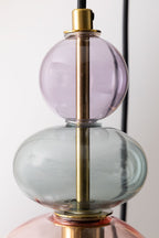 Suspension en verre avec 3 points lumineux Bezany Colors - 2