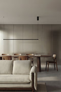 Lampe suspendue linéaire LED 120 cm en métal Bergene - 1