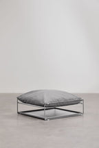 Pouf de jardin convertible en table d'appoint Amaro - 3
