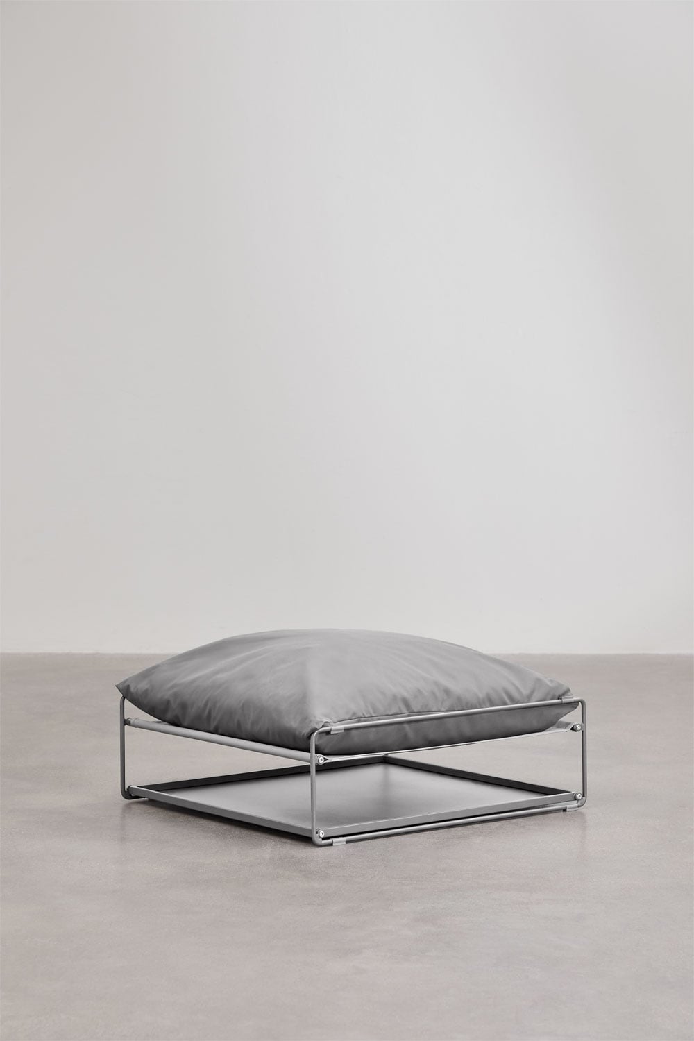 Pouf de jardin convertible en table d'appoint Amaro - 3