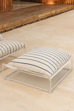 Pouf de jardin convertible en table d'appoint Amaro - 4