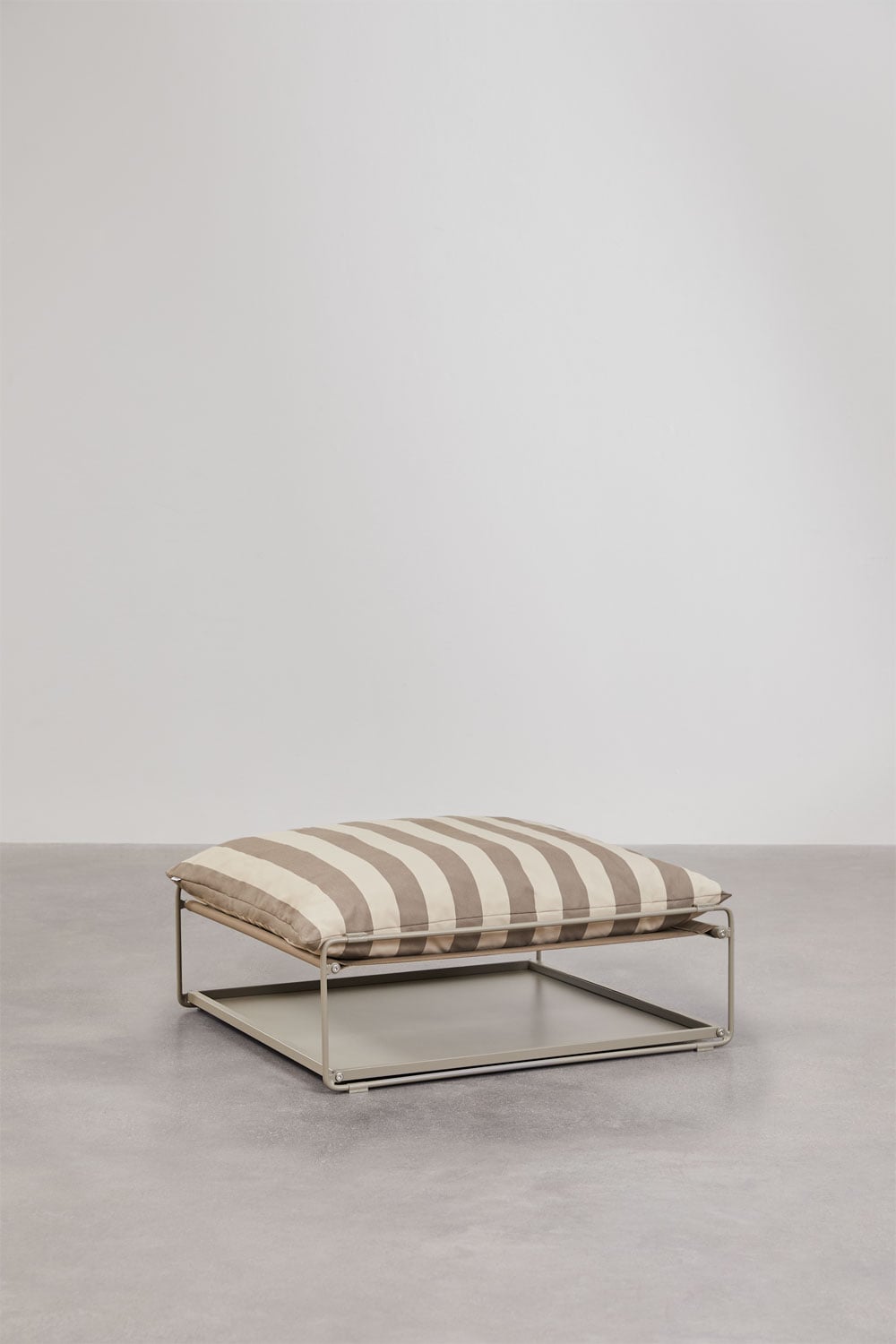 Pouf de jardin convertible en table d'appoint Amaro - 5