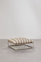 Pouf de jardin convertible en table d'appoint Amaro - 5