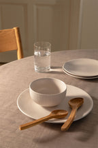 Vaisselle en new bone china de 12 pièces Elmora - 1
