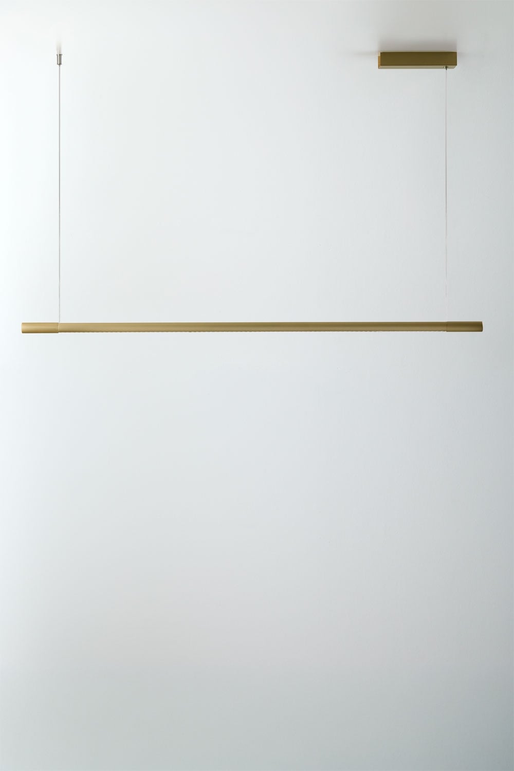 Suspension linéaire LED 120 cm avec lumière indirecte en aluminium Lirela - 2