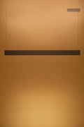 Lampe suspendue linéaire LED 120 cm avec lumière indirecte en aluminium Airali - 2