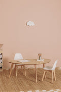 Table basse en MDF et bois de chêne Yavik - 1