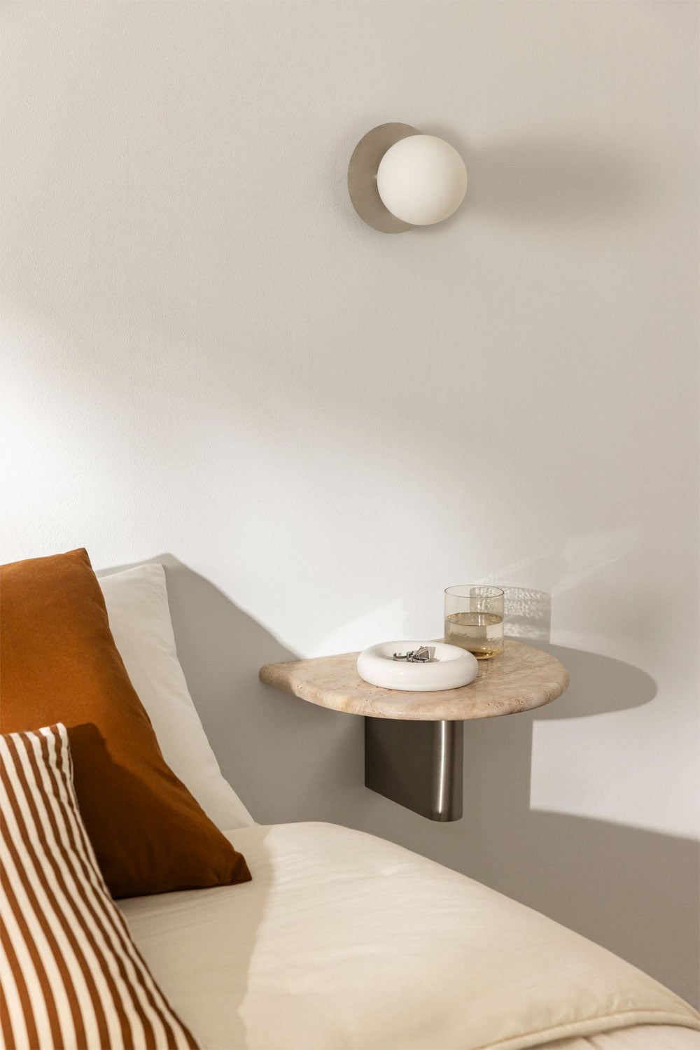 Table de chevet flottante 40x30 cm Mayeli - 5