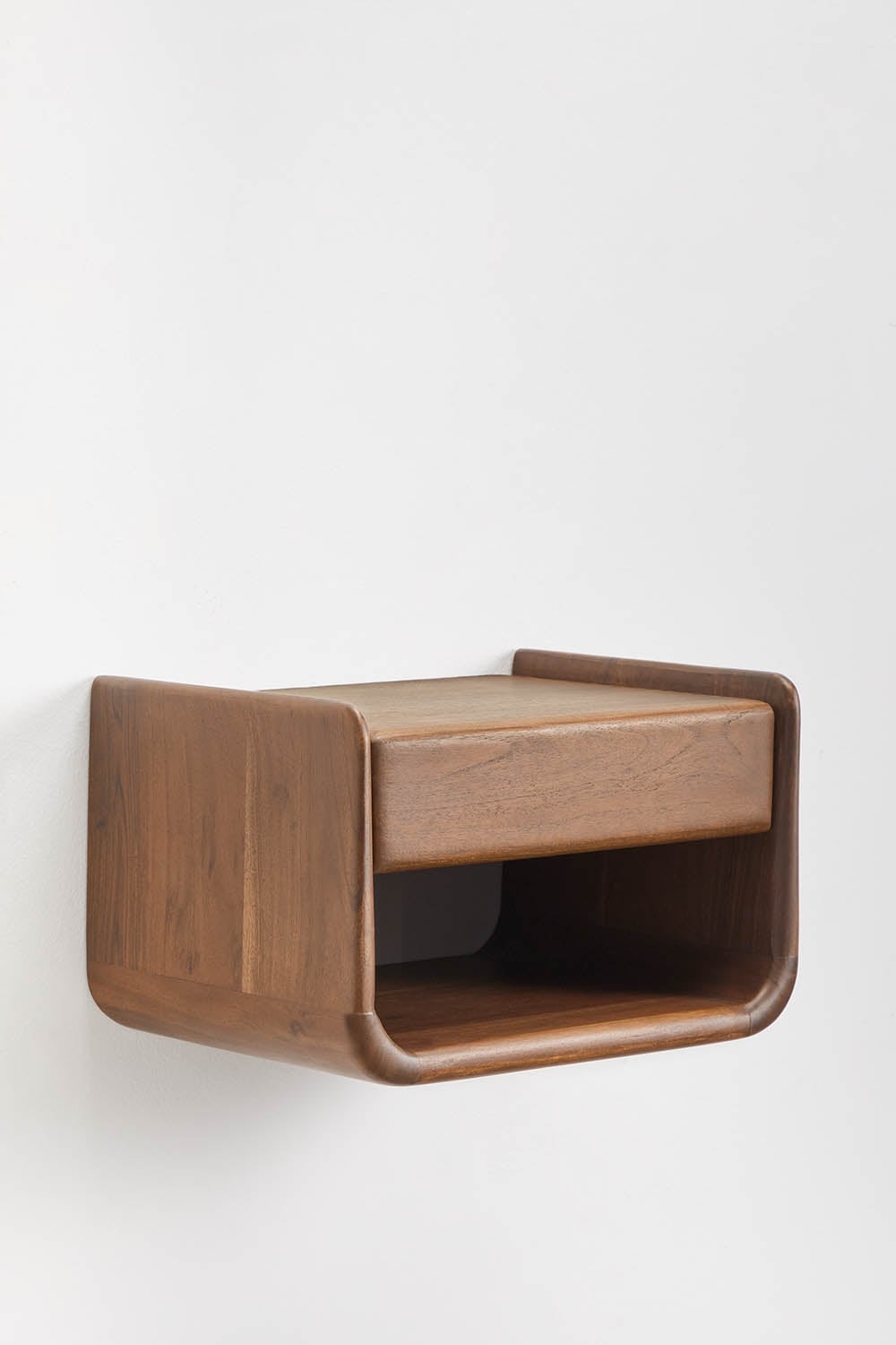 Table de chevet flottante 40x30 cm en bois Tinsley - 2