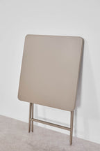 Table de jardin carrée 60x60 cm pliante en acier Tamarit - 2