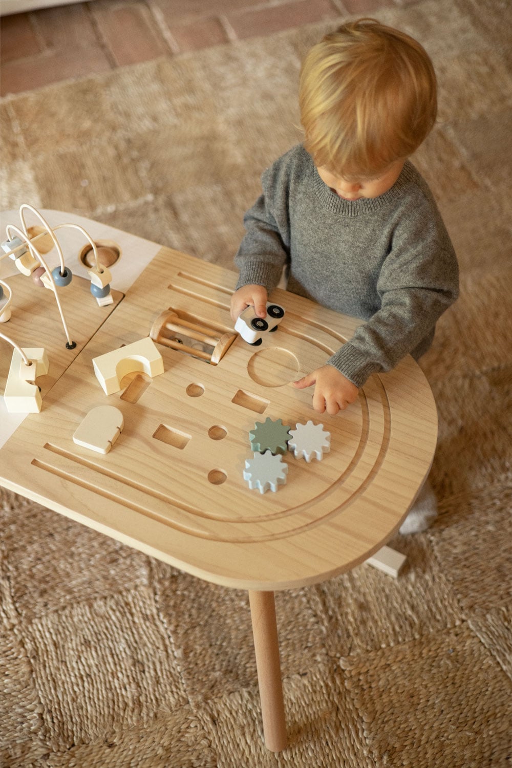 Table multi-activités en bois Nigel Kids - 1
