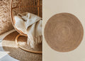 Tapis rond Ø145 cm en jute Drak - 1