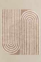Tapis irrégulier 160x245 cm en coton Yasmiin - 1