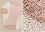 Tapis irrégulier 155x250 cm en coton Vega - 1