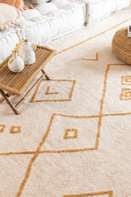 Tapis rectangulaire en coton Alka - 2