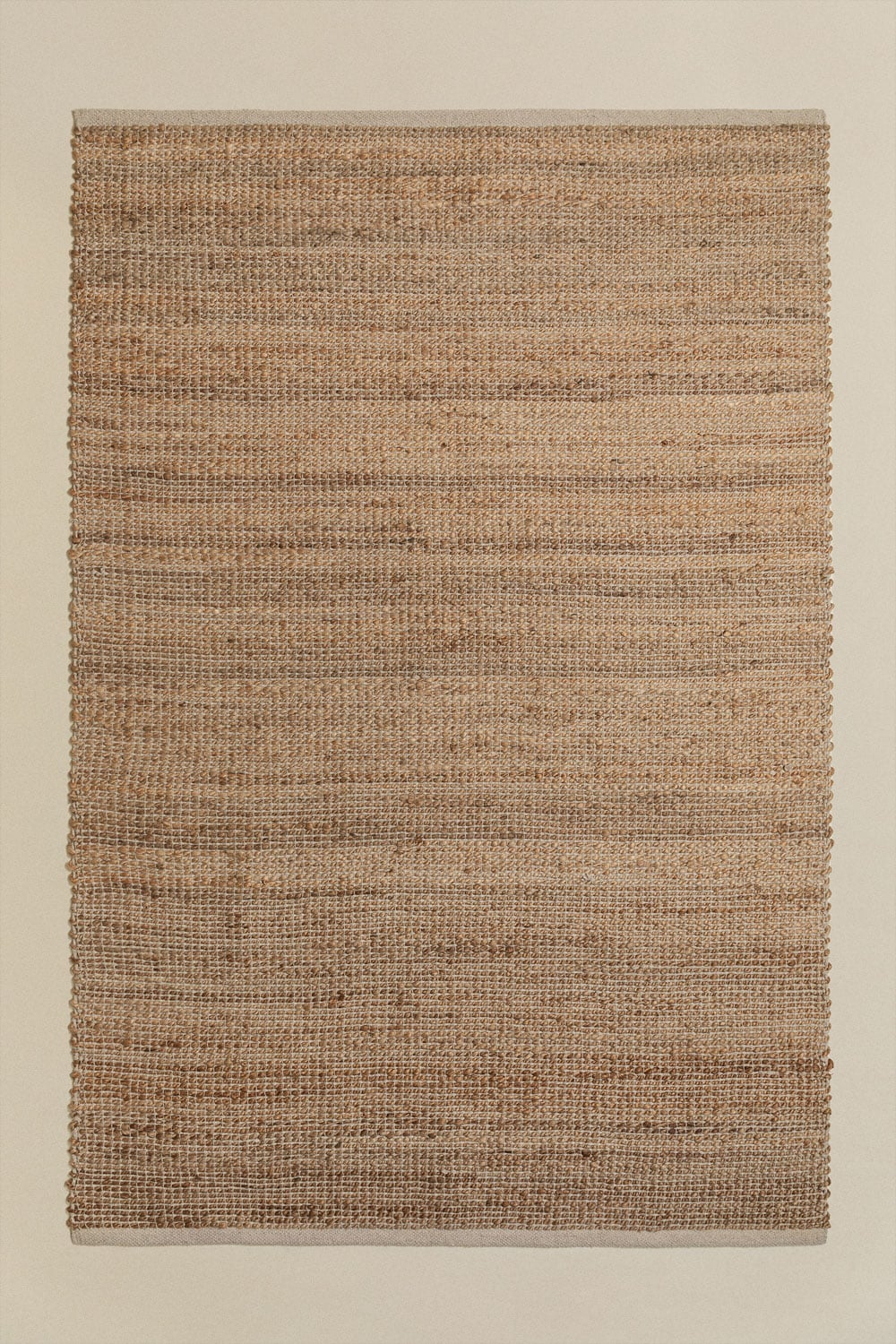 Tapis rectangulaire 120x180 cm en jute Casard - 1