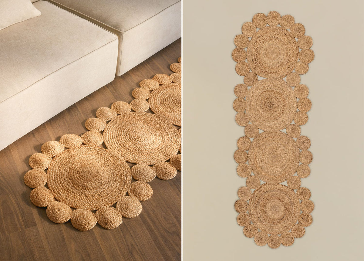 Tapis 60x180 cm en jute Otilie - 1