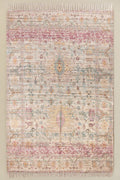 Tapis rectangulaire 170x260 cm en jute et tissu Demir - 1