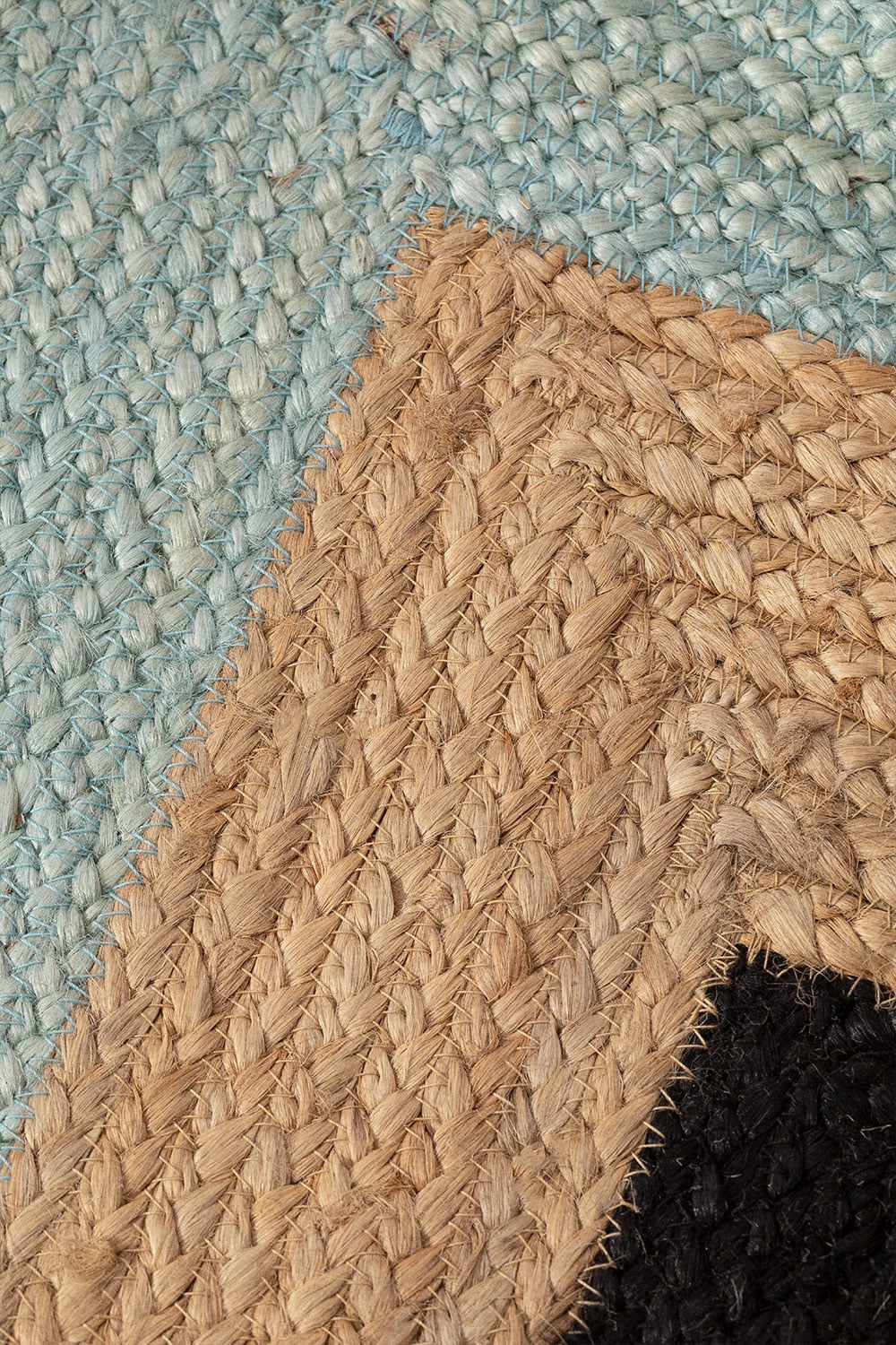 Tapis rectangulaire 160x245 cm en jute Saina - 2