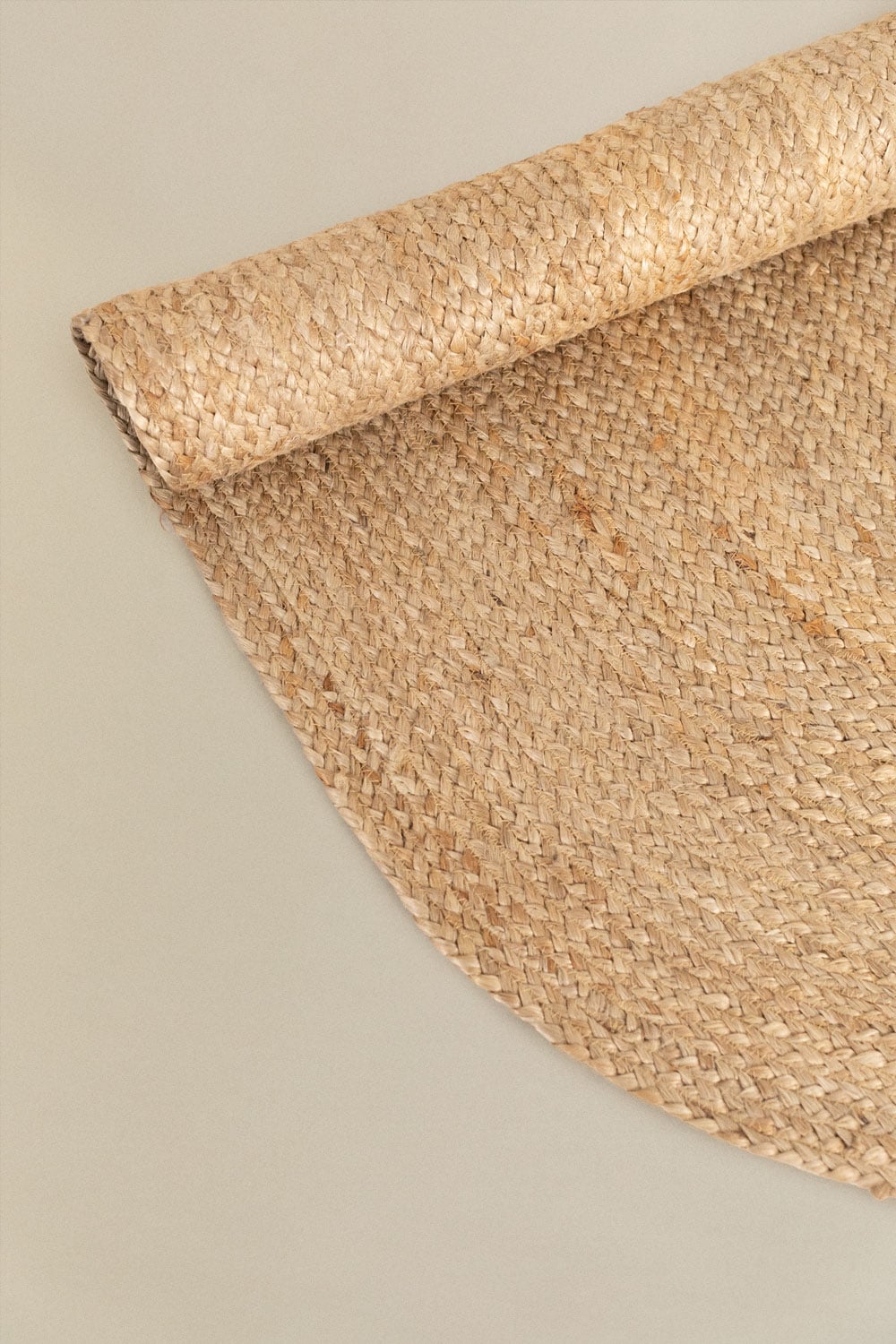 Tapis ovale 100x140 cm en jute Tempo - 2