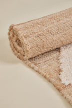 Tapis rectangulaire en jute et coton Braeden - 2