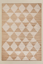 Tapis rectangulaire en jute et coton Braeden - 3