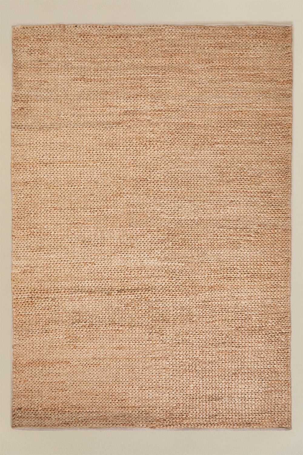 Tapis rectangulaire en jute et coton Nathaniel - 3