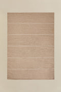 Tapis rectangulaire en laine et coton Iratxe - 1