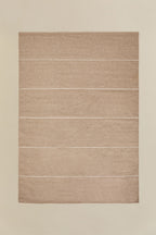Tapis rectangulaire en laine et coton Iratxe - 1