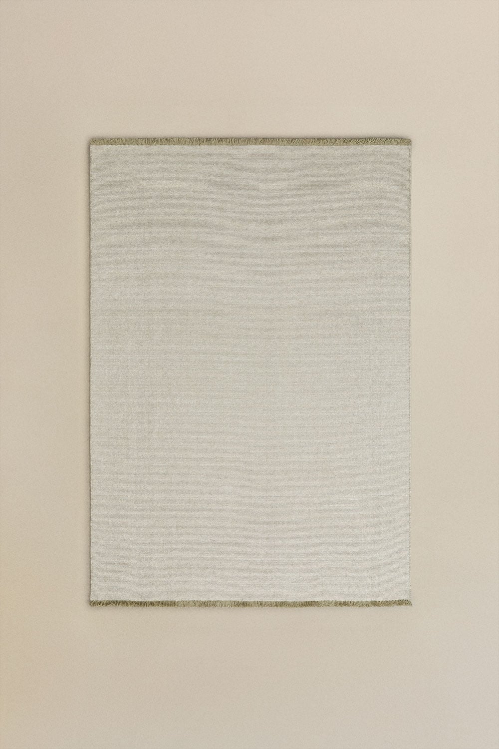 Tapis rectangulaire en laine et coton Quiteria - 4
