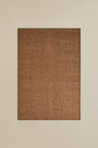 Tapis rectangulaire en laine et jute Wamba - 3