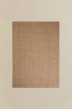 Tapis rectangulaire en laine et jute Wamba - 2