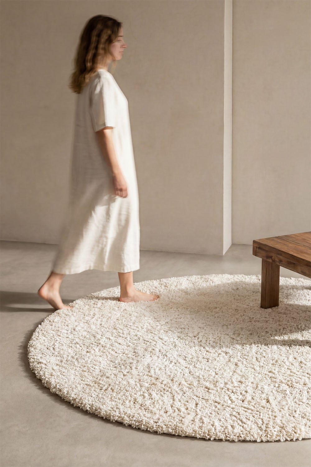 Tapis rond Daroca - 1
