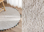 Tapis rond Ø125 cm en coton Cinder Kids - 1
