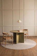 Tapis rond Ø200 cm en polypropylène Lisandra - 4