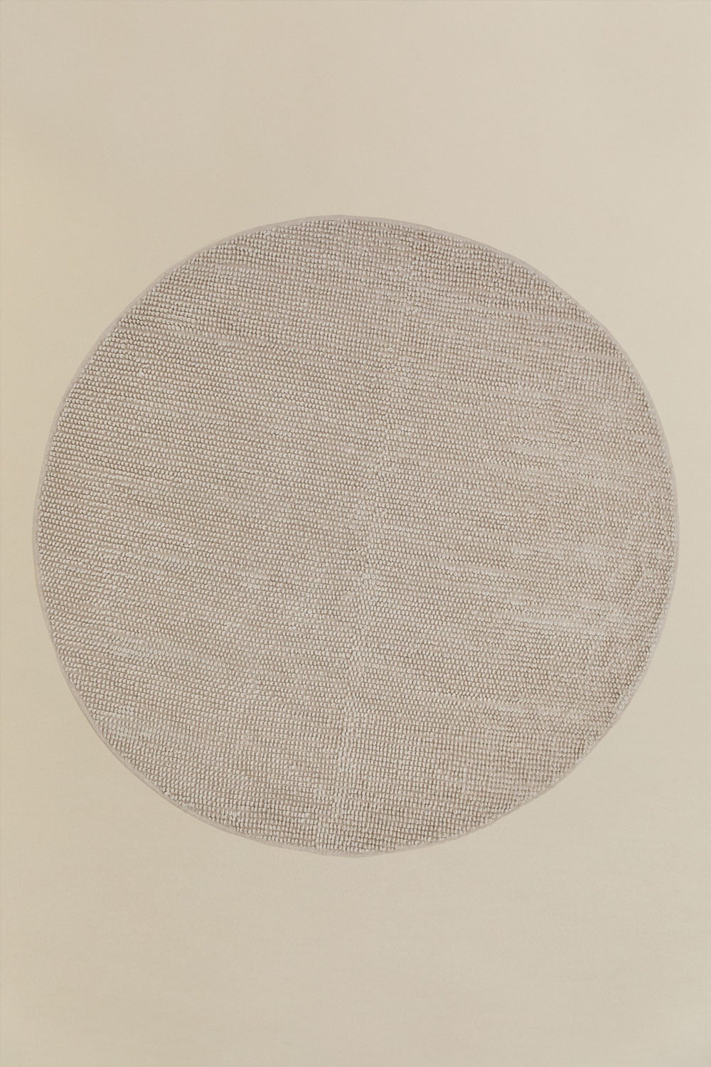 Tapis rond en coton Rambin - 2