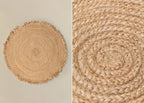 Tapis rond en jute Ondes - 3