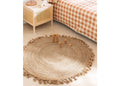 Tapis rond en jute Ondes - 1