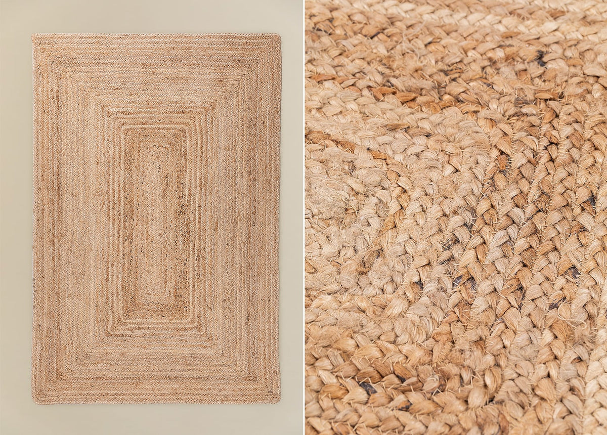 Tapis rectangulaire en jute Tempo - 3