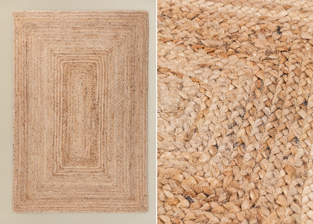 Tapis rectangulaire en jute Tempo - 2