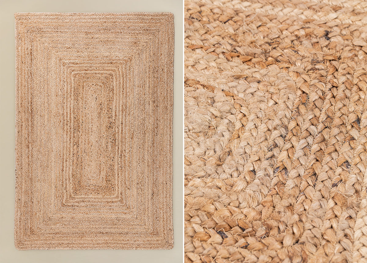 Tapis rectangulaire en jute Tempo - 2