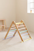 Triangle d'apprentissage en bois Pyqer Colors Kids - 1